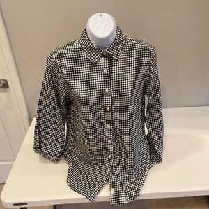 Lands End button up shirt